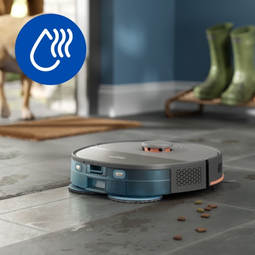 Philips HomeRun 5000 Series XU5000/10 Robot Vacuum Cleaner, Grey - Image 5