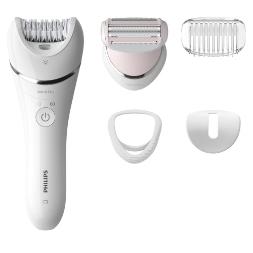 Philips 8000 Series BRE710/00 Epilator, White - Image 3