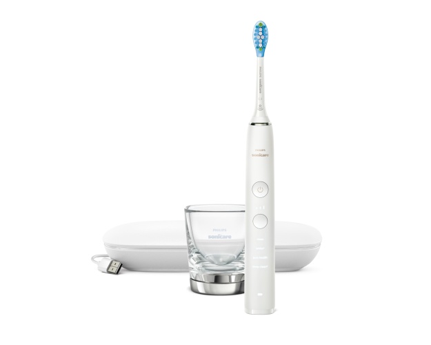 Philips Sonicare DiamondClean 9000 Series HX9911/27 Electric Toothbrush, White - Image 8