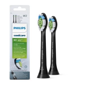 Philips Sonicare W2 Optimal White HX6062/13 Sonic Toothbrush heads, Black