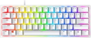 Razer Huntsman Mini Wired Gaming keyboard RGB LED, US, Purple Switch, Mercury White