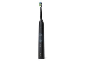 Philips Sonicare ProtectiveClean 4500 Series HX6830/44 Electric Toothbrush, Black/Grey
