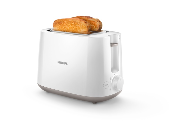Philips Daily Collection HD2581/00 Toaster 830 W, White - Image 2