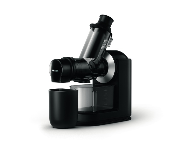 Philips Viva Collection HR1889/70 Masticating juicer, 150W, Black/Silver