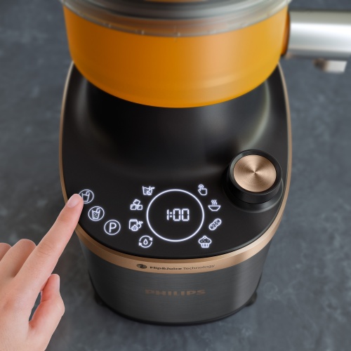 Philips Flip&Juice HR3770/00 Blender with juicer module, 1500 W, Black/Copper - Image 5