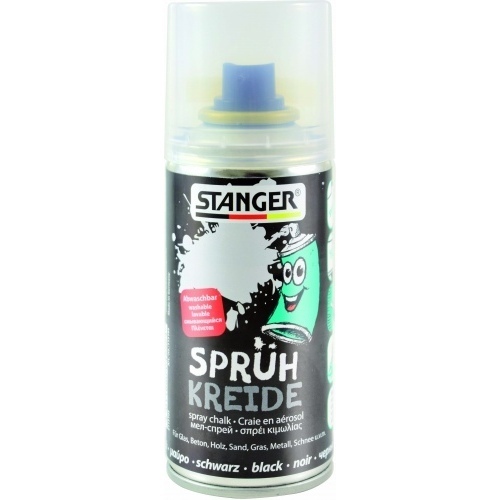 STANGER Spray chalk, 150 ml, black 115105