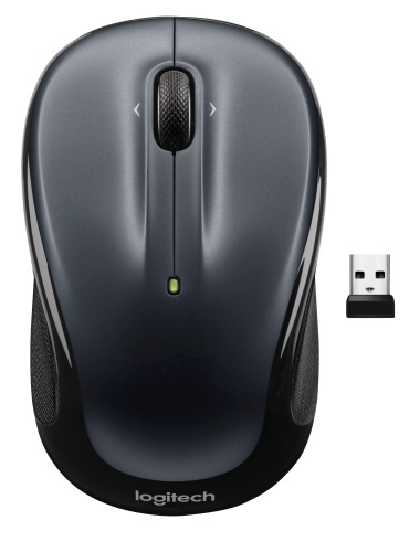 Logitech M325s Wireless Mouse RF Wireless Optical 1000 DPI, Black/Dark Grey - Image 2