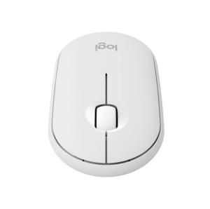 Logitech Pebble 2 M350s Wireless Mouse, RF Wireless + Bluetooth, 4000 DPI, Tonal White