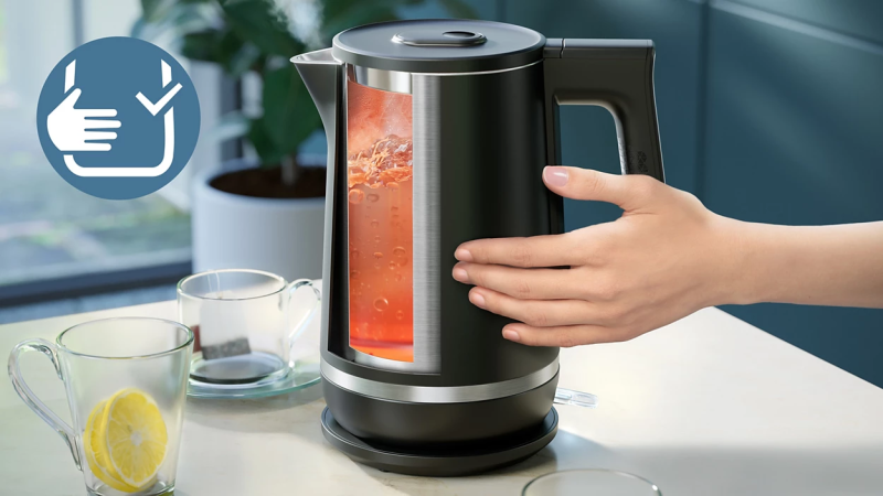 Philips 5000 Series HD9395/90 Electric Kettle 1.7 L, 2200 W, Black - Image 4