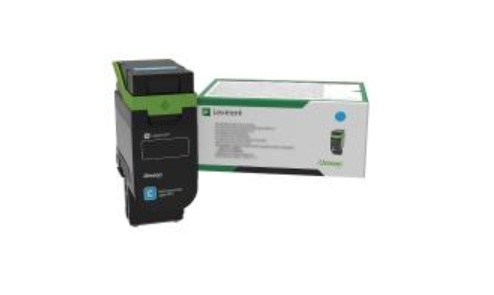 Lexmark 75M2HC0 Toner Cartridge, Cyan - Image 2