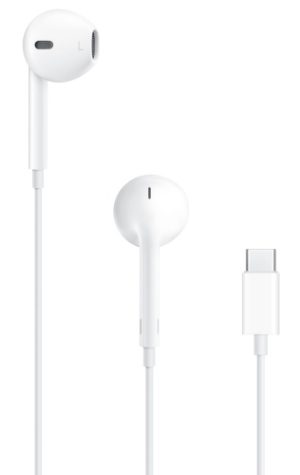 Apple EarPods Wired Earphones, USB-C, White Apple EarPods Wired Earphones, USB-C, White