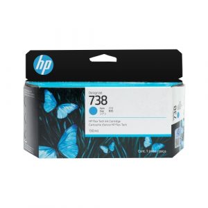HP 738 (498N5A) Ink Cartridge, Cyan