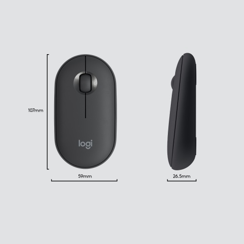 Logitech MK470 Slim Combo Wireless Keyboard + Mouse, US, Graphite - Image 9