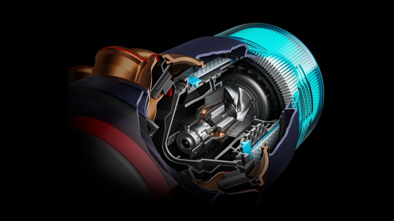 Dyson Gen5 Detect Absolute Cordless vacuum cleaner, Midnight Blue/Copper - Image 4