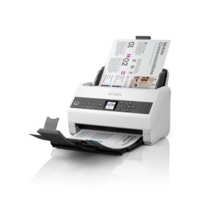 Epson WorkForce DS-730N Scanner A4 Colour 40 ppm 600x600 DPI USB Ethernet LAN