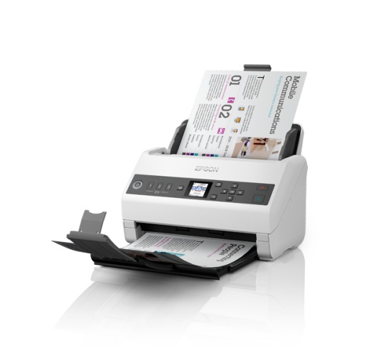 Epson WorkForce DS-730N Scanner A4 Colour 40 ppm 600x600 DPI USB Ethernet LAN