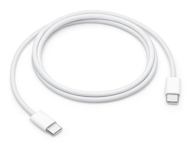Apple USB-C Male to USB-C Male Cable 1m, White