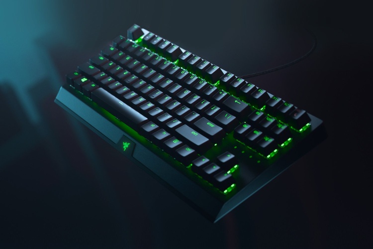Razer Blackwidow V3 Tenkeyless Wired Gaming keyboard, RGB LED, USB, US, Green Switch, Black - Image 6