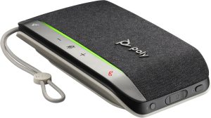 Poly Sync 20 Wireless Speakerphone, Bluetooth, USB-C, Silver
