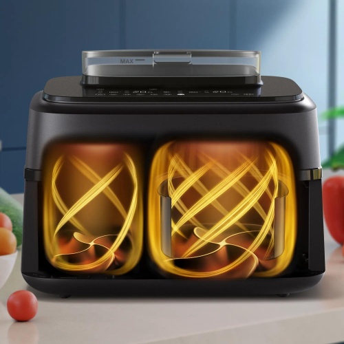 Philips 5000 Series NA551/00 Hot Air Fryer 9 L 2750 W, Black/Silver - Image 4