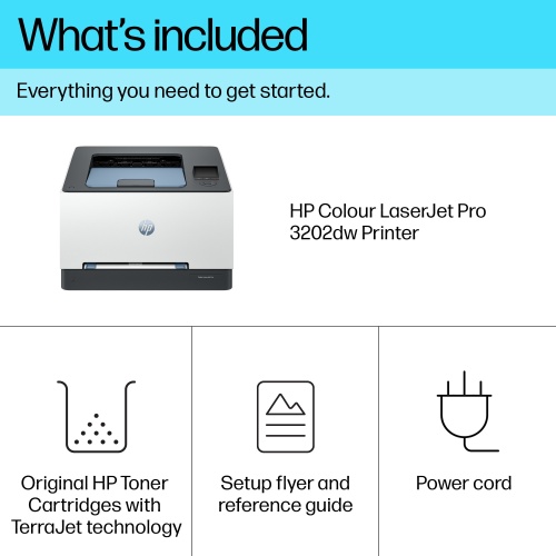HP Color Laserjet Pro 3202dw Printer Laser Colour A4 25 ppm USB Wi-Fi Ethernet LAN - Image 4