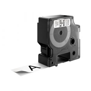 DYMO D1 Standard 53713 (S0720930) Label Tape, 24mm x 7m, Black on White
