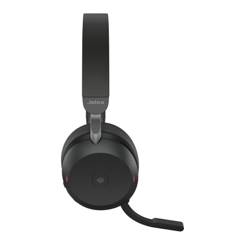 Jabra Evolve2 75 MS Teams Wireless Headset, Bluetooth, USB-C, Black - Image 3