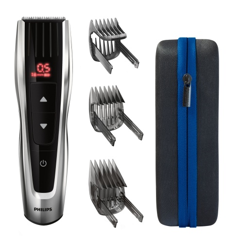 Philips 9000 Series HC9420/15 Hair Clipper/Trimmer, Silver/Black
