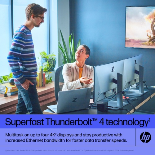 HP Thunderbolt Dock 120W G4 Docking station, Black - Image 10