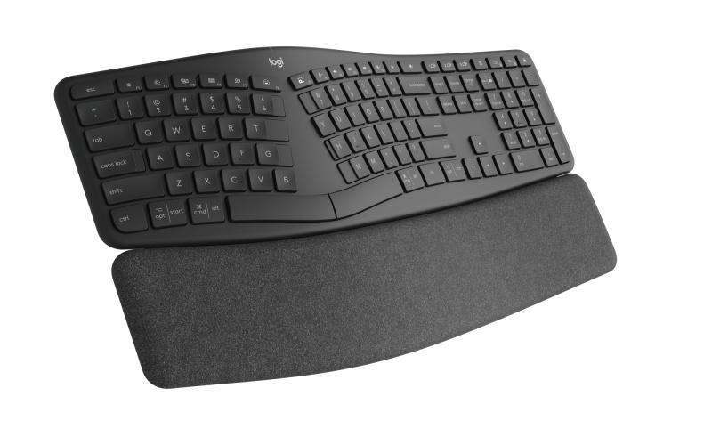 Logitech ERGO K860 for Business Wireless Keyboard, Bluetooth, US INT (Qwerty), Graphite - Image 2
