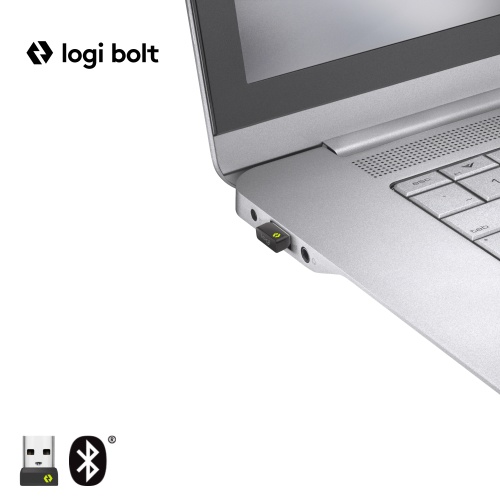 Logitech Signature M650 for Business Wireless Mouse RF Wireless + Bluetooth, 4000 DPI, Graphite - Image 7
