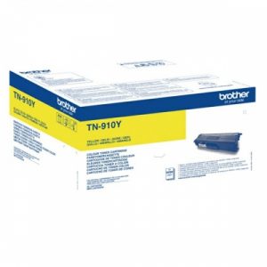 Brother TN-910Y (TN910Y) Toner Cartridge, Yellow