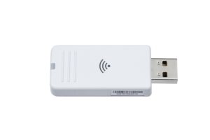 Epson ELPAP11 (V12H005A01) Wireless LAN Dual Function Adapter for Projectors, USB, White