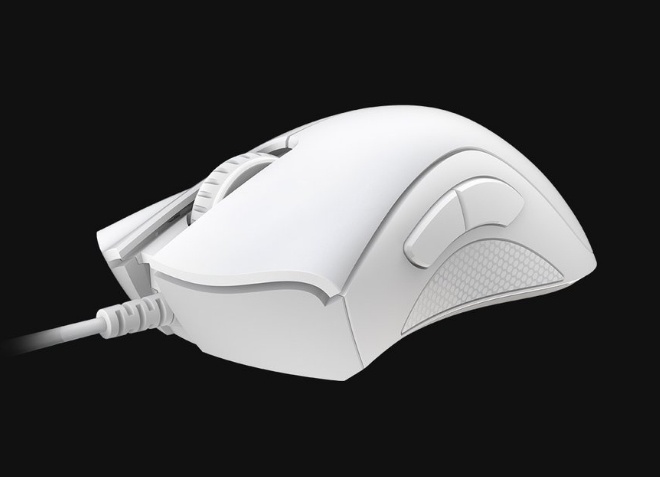 Razer DeathAdder Essential Wired Gaming Mouse USB Type-A Optical 6400 DPI, White - Image 3