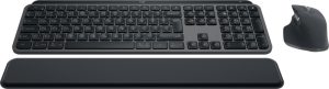 Logitech MX Keys S Combo Keyboard, Palm Rest and Mouse set, US Int, Graphite