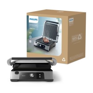 Philips 5000 Series HD6301/90 Electric Contact Grill, 2200 W, Black/Silver