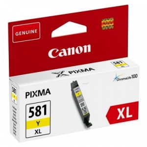Canon CLI-581 XL (2051C001) Ink Cartridge, Yellow