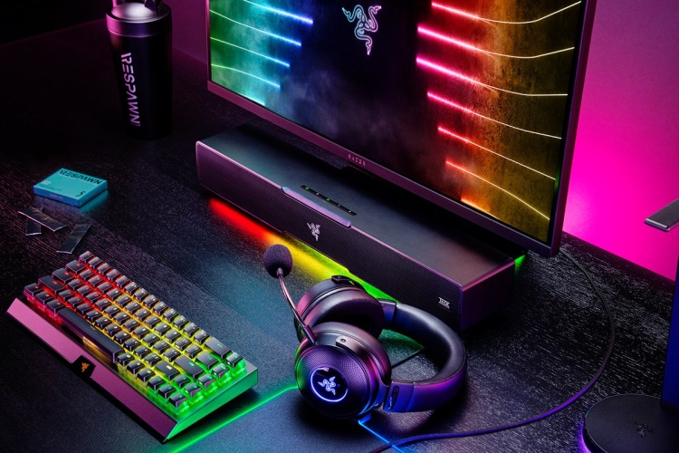 Razer Leviathan V2 PC Gaming Soundbar, Wireless, 65 W, Black - Image 7