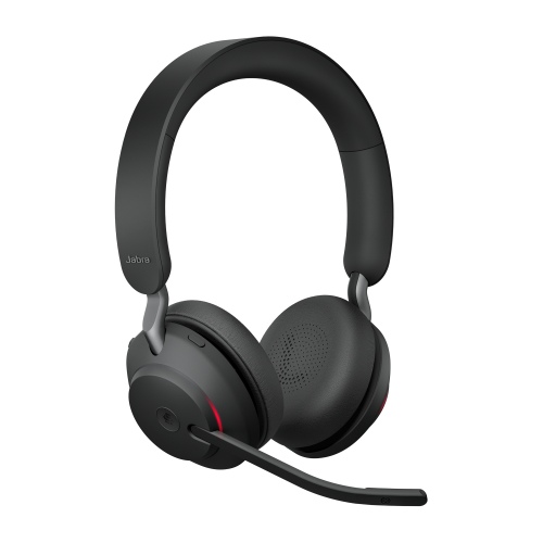 Jabra Evolve2 65 MS Stereo Link390a Wireless Headset, Bluetooth USB-A, Charging Stand, Black - Image 5