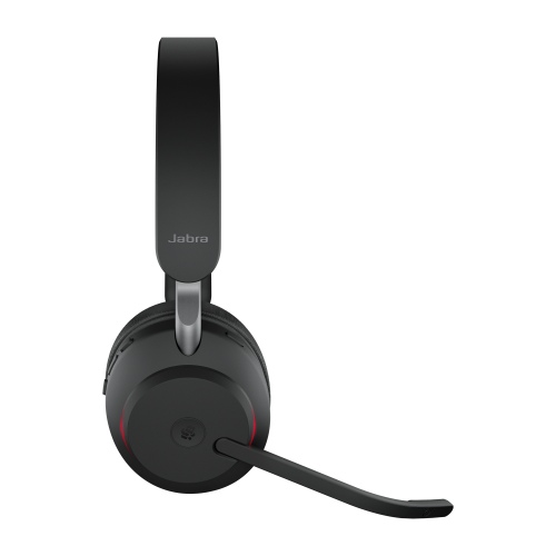 Jabra Evolve2 65 MS Stereo Link390a Wireless Headset, Bluetooth USB-A, Charging Stand, Black - Image 4