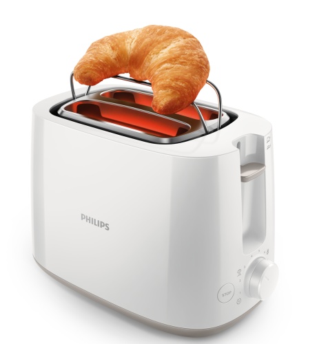 Philips Daily Collection HD2581/00 Toaster 830 W, White - Image 5