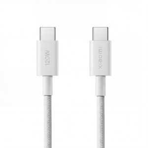 Xiaomi 6A Braided USB-C to USB-C Cable 1m, White Xiaomi 6A Braided USB-C to USB-C Cable 1m, White