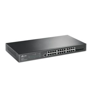 TP-Link JetStream 24-Port Gigabit L2 Managed Ethernet Switch with 4 SFP Slots