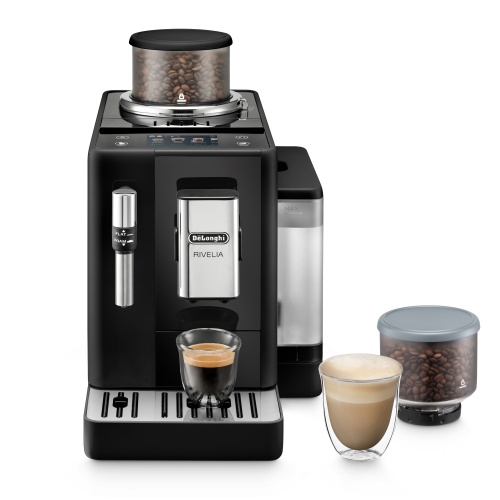DeLonghi Rivelia (EXAM440.35.B) Coffee Machine, Onyx Black - Image 2