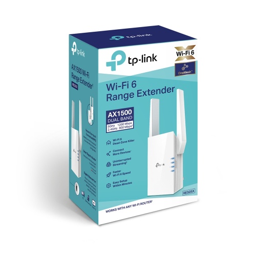 TP-Link RE505X Wi-Fi Range Extender 10, 100, 1000 Mbit/s, White - Image 3
