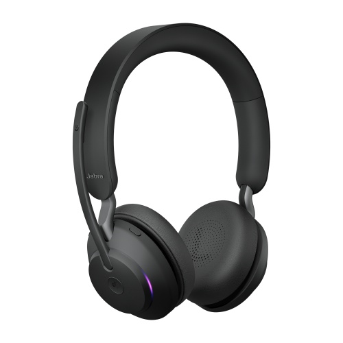 Jabra Evolve2 65 MS Stereo Wireless Headset, Bluetooth, USB-C, Black - Image 2