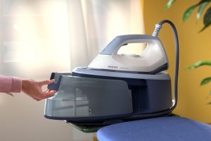 Philips 3000 Series PSG3000/20 Steam Generator Iron 2400 W 1.4 L, Blue/White