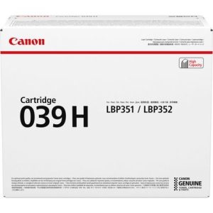 Canon CRG 039H (0288C002) Toner Cartridge, Black