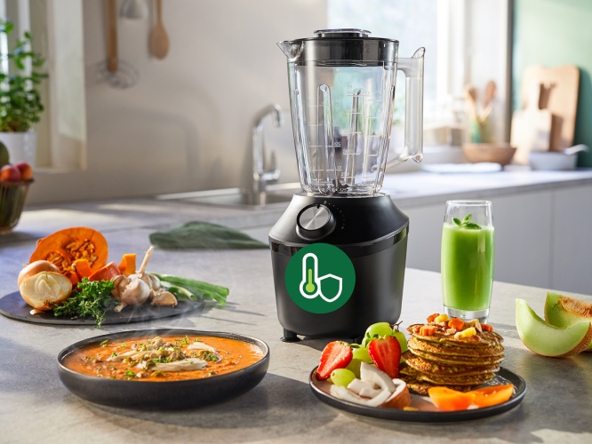 Philips 3000 Series ProBlend Crush HR2291/01 Blender, 2 L, 600 W, Black - Image 8