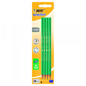 BIC pencils ECO EVOLUTION 650 HB, Set 4 pcs. 000167